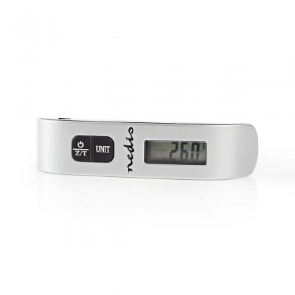 Digitale Bagageweegschaal | 50 kg | Met thermometer | Tarra-functie