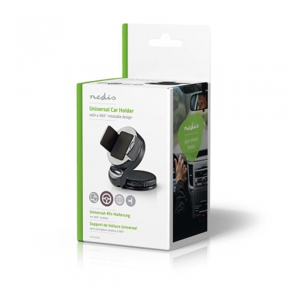 Smartphone-Houder voor Auto | Zuignap | 360° Draaibaar | 90° Kantelbaar