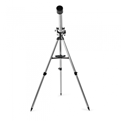 Telescoop | Diafragma: 50 mm | Brandpuntsafstand: 600 mm | Finderscope: 5 x 24 | Maximale werkhoogte: 125 cm | Tripod | Wit / Zwart