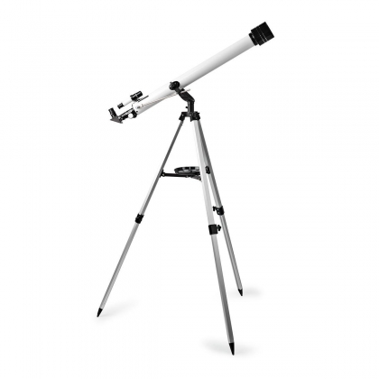 Telescoop | Diafragma: 50 mm | Brandpuntsafstand: 600 mm | Finderscope: 5 x 24 | Maximale werkhoogte: 125 cm | Tripod | Wit / Zwart