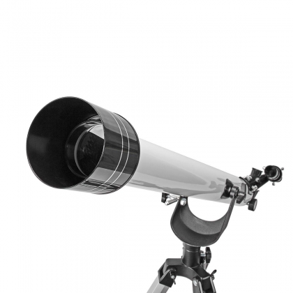 Telescoop | Diafragma: 50 mm | Brandpuntsafstand: 600 mm | Finderscope: 5 x 24 | Maximale werkhoogte: 125 cm | Tripod | Wit / Zwart