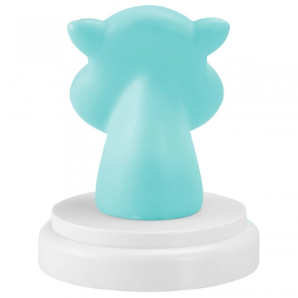 SILLY HIPPO LED nachtlampje nijlpaard blauw
