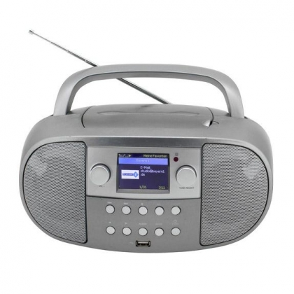 Boombox met internetradio, DAB+, CD, USB en bluetooth