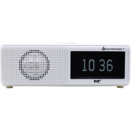 Soundmaster UR8350WE Digitale wekkerradio met DAB+ en USB