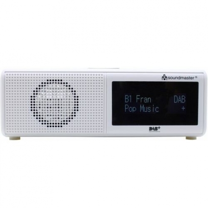 Soundmaster UR8350WE Digitale wekkerradio met DAB+ en USB