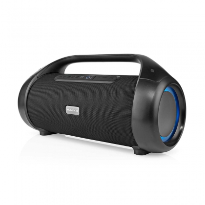 Bluetooth® Party Boombox | 9.5 uur | 2.1 | 120 W | Media afspeelmogelijkheden: AUX / USB | IPX5 | Koppelbaar | Handgreep | Feestverlichting | Zwart