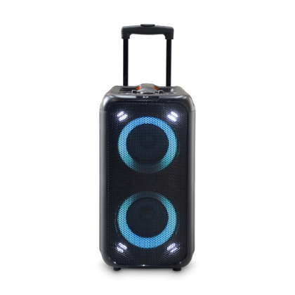 Bluetooth® Party Speaker | Maximale batterijduur: 5 uur | 240 W | Handgreep | Feestverlichting | Equalizer | Oranje / Zwart