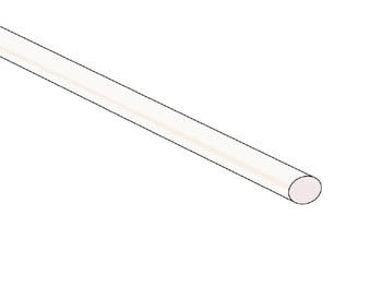 Thermische krimpkous 3.2 mm - transparant - 50 stuks