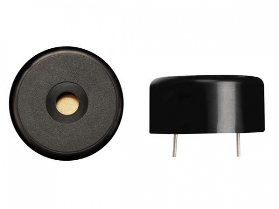 PIEZO-ZOEMER 3 - 20 VDC - ø 30.2 mm - hoogte 15 mm - pitch 17.5 mm