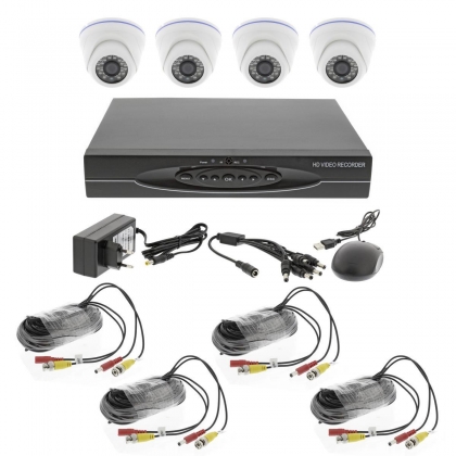 CCTV-Set HDD - 4x Camera