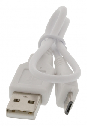 Draagbare Powerbank Lithium-Ion 2500 mAh USB Wit