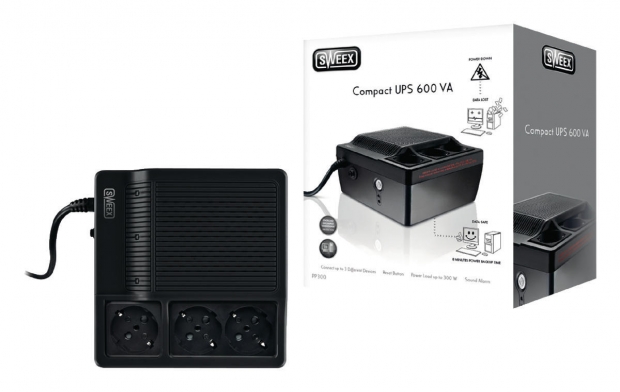 Noodstroomvoeding 600 VA 300 W