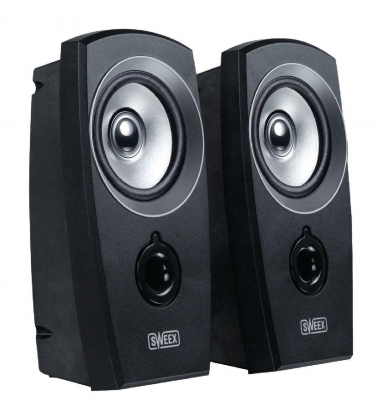 Speaker 2.0 3.5 mm 2 W Zwart/Zilver
