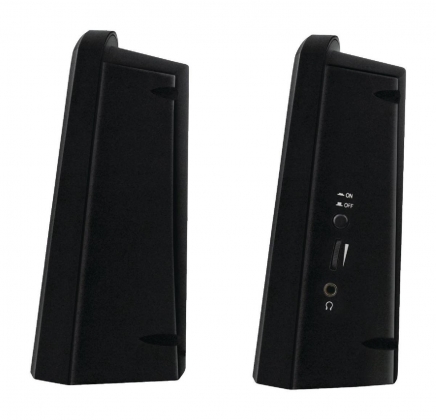 Speaker 2.0 3.5 mm 2 W Zwart/Zilver