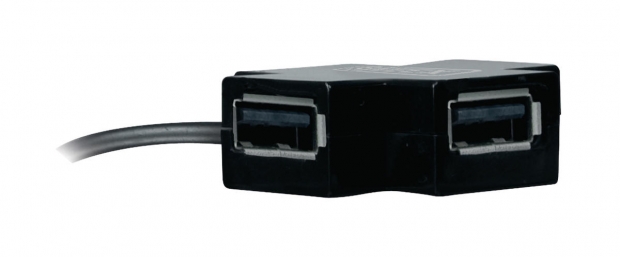 4 Poorten Hub USB 2.0 Zwart