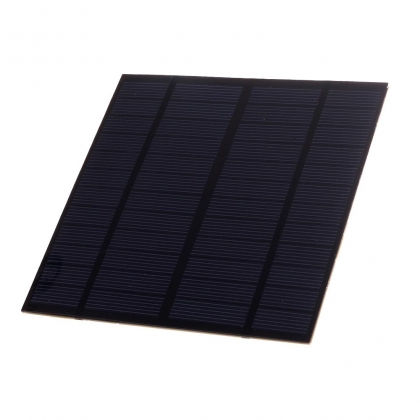 Monokristallijn Zonnepaneel 12V 3W 250mAh (145 x 145mm)