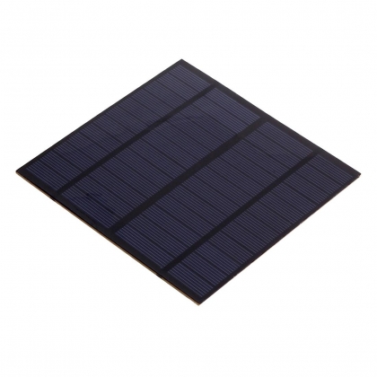 Monokristallijn Zonnepaneel 12V 3W 250mAh (145 x 145mm)