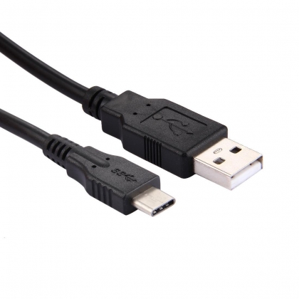 USB 2.0 Kabel USB-C Male - A Male 1.5 m Zwart