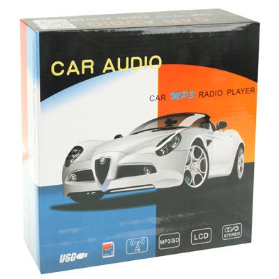 4 x 25W Autoradio + MP3-speler + Bluetooth + SD/USB functie