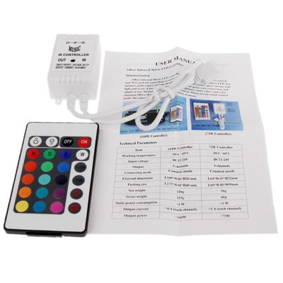 RGB LED-CONTROLLER GELUIDSGESTUURD