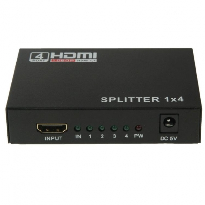 4-POORTS ACTIEVE HDMI SPLITTER FULL HD
