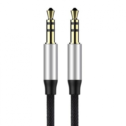 1.5 meter jack audiokabel 3.5 mm male - 3.5 mm male vergulde contacten