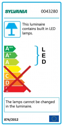 LED Plafond Lamp 6 W 3000 K 350 lm Wit