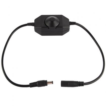 Snoerdimmer met schakelaar voor LED-strip verlichting
