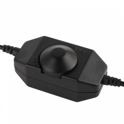 Snoerdimmer met schakelaar voor LED-strip verlichting