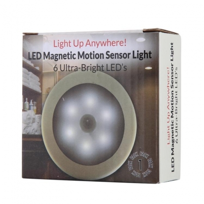 LED Nachtlamp met bewegingssensor op batterijen
