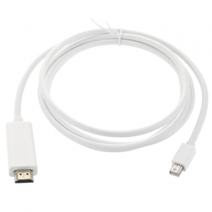 Mini-DisplayPort Male naar HDMI 1.50 m Wit