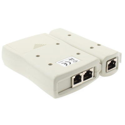 RJ45-RJ12 en RJ11 kabeltester