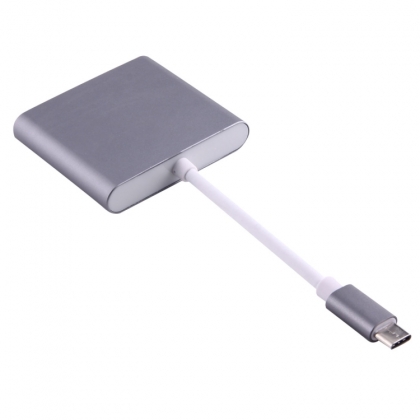 USB Type-C Multiport Dock met HDMI, USB Type-A en USB Type-C