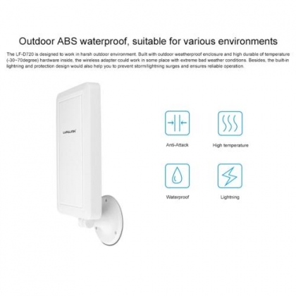OUTDOOR WIFI USB ADAPTER 150Mbs