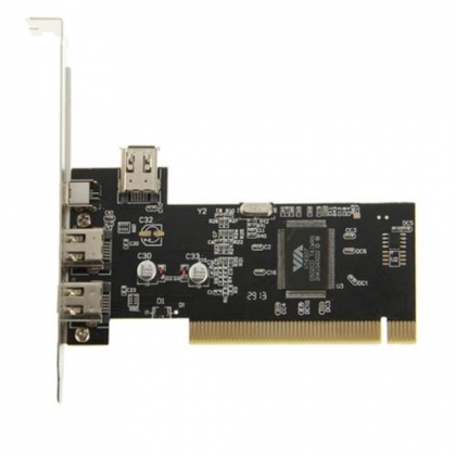 2-Ports Express PCI 1394 Firewire Card