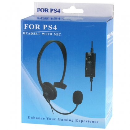 PS4 Gaming Headset met microfoon en volume-regelaar