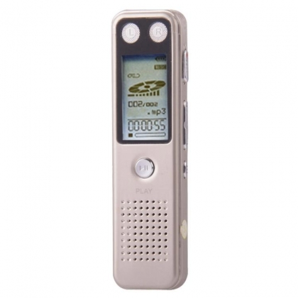 DIGITAL VOICE RECORDER 8GB ZWART