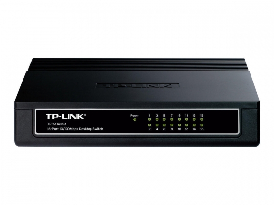 TP-LINK TL-SF1016D 16-Poort 10/100Mbps Switch