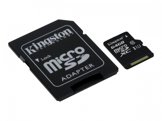 64GB microSDXC Class 10 Flash Card