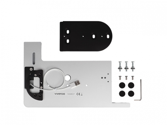 Premium wandhouder - voor iPad® 10.2" - Super Silver