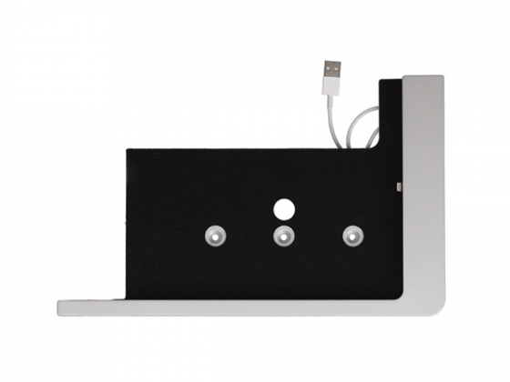 Premium wandhouder - voor iPad® 10.2" - Super Silver