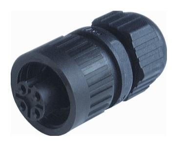 Hirschmann IP67 connector female 4-polig