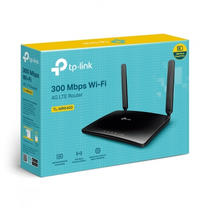 TP-Link TL-MR6400 300 Mbps Draadloze N 4G-LTE-router