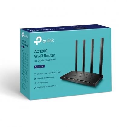 TP-Link Archer C6U AC1200 Dual-Band Wifi 5 Router