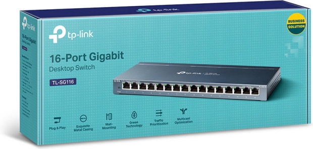 TP-Link TL-SG116 16-Poorts Gigabit Switch