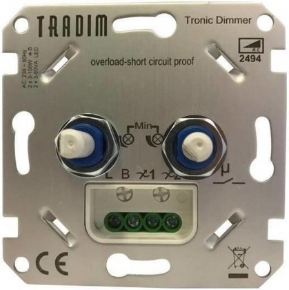 Tradim Duo LED dimmer 3 tot 50 Watt
