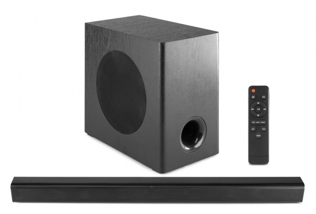 SB90 SOUNDBAR MET DRAADLOZE SUBWOOFER 150W