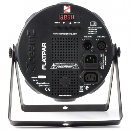 FlatPAR 186x 10mm RGBW LEDs