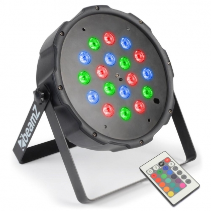 BeamZ	FlatPAR 18x 1W RGB LEDs