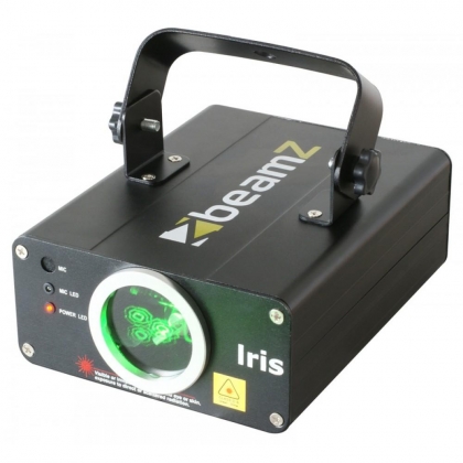Iris Laser Effect Groen 50mW DMX